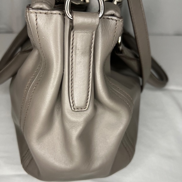 Prada Grey Leather Satchel - Picture 5 of 16